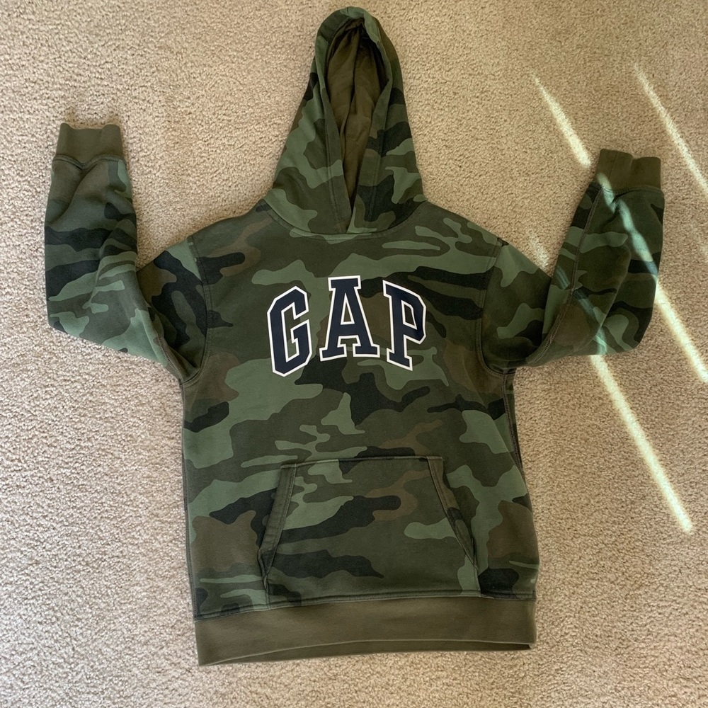 CAMO GAP HOODIE